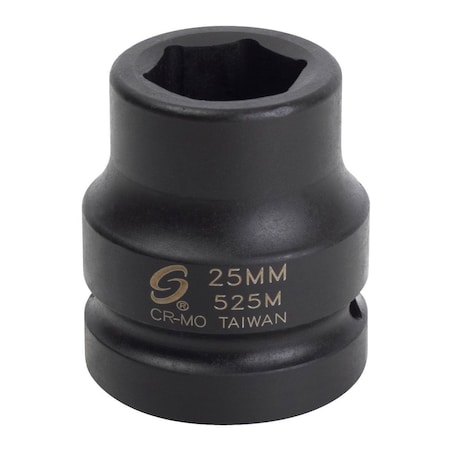 Sunex 1 in Drive 25Mm Impact Socket 525M