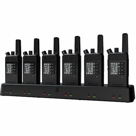 Cobra Electronics Handheld Two-Way Radio, 2 W, Black 0190016-2