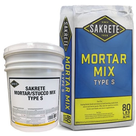 Sakrete Masonry Mortar, 50 lb, Pail, Gray, Not Applicable 120023