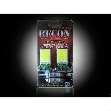 Recon 07-13 SILVERADO/SIERRA HIGH POWER DOME LIGHT SET LED REPLACEMENT-1 SET 264162HP