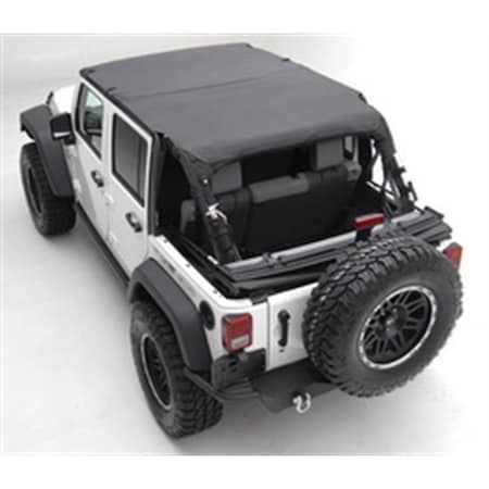 Smittybilt 0709 WRANGLER JK 4 DOOR EXTENDED TOP BLACK DIAMOND 94535