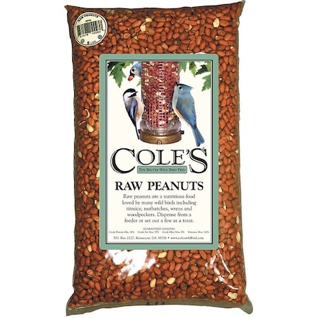 Coles Wild Bird Products Raw Peanut Bird Food 5Lb RP05