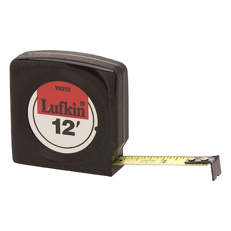 Crescent Lufkin Pocket Tape, 12 ft, Economy Y8212