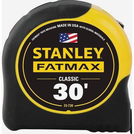 Stanley FatMax 30 Ft. Classic Tape Measure with 11 Ft. Standout 33-730