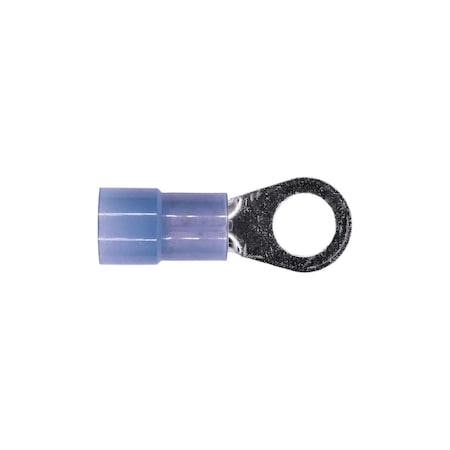 Auveco Solderless Terminal Ring 6 Gauge #5/16 3/8in Stud, 10PK 24060