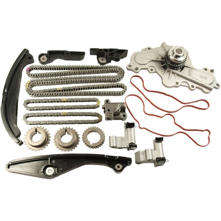 Engine Timing Chain Kit With Water Pump,
