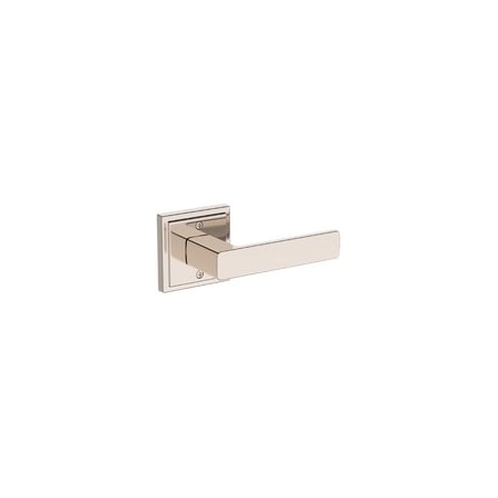 Baldwin Residential Door Levers Half Dummy Right Hand Lifetime Bright Nickel HDSHASSR055