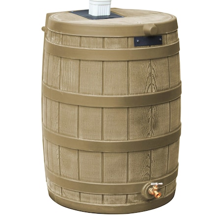 Good Ideas Rain Wizard 40 Gallon Rain Barrel - Khaki RW40-KHA