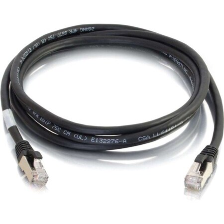 C2G PATCH CABLE - SHIELDED TWISTED PAIR (STP) - MALE LEFT GENDER - MALE RIGHT GENDER 711