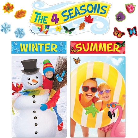 Trend The 4 Seasons Learning Bulletin Board Set T19009