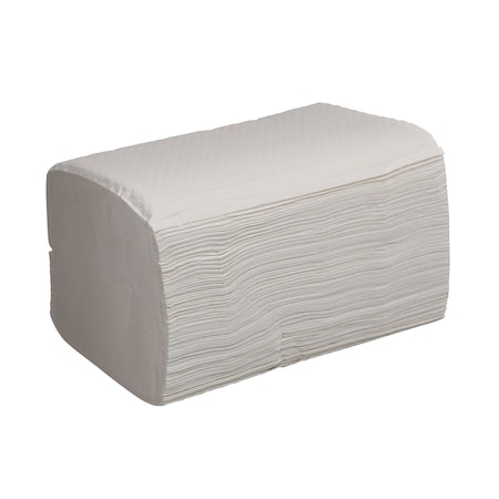 Nova 2-Ply Interfold Dispenser Napkin 6.4 x 8.8, White, 1/2 Fold Nova QS4300
