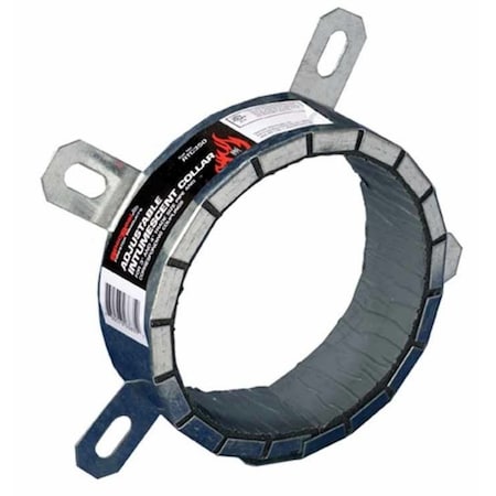Sti Firestop STI Adjustable Collar for 3in 89 mm & 4in 114 mm Pipe and Couplings RTC350