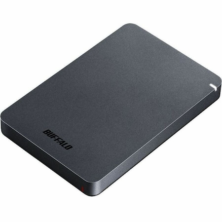 Buffalo 1TB MiniStation Portable External Hard Drive HDD Shock Resistant, USB 3.2 for PC, Mac HDPGF1.0U3B