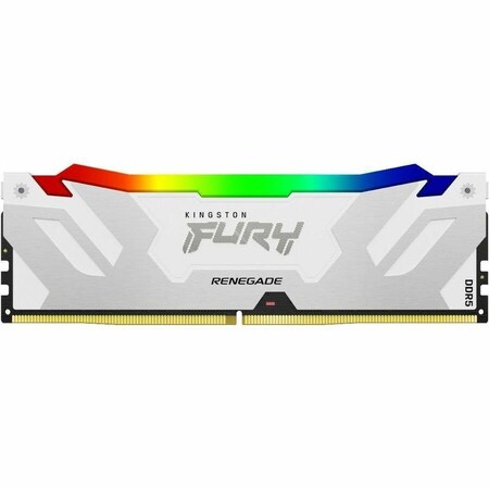Kingston 32GB 6400MT/S DDR5 CL32 DIMM FURY RENEGADE RGB WHITE XMP KF564C32RWA-32
