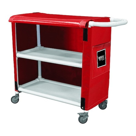 Royal Basket Trucks Linen  Cart, 600 lb Capac., 42" L G42-RRX-2VA-4ULN