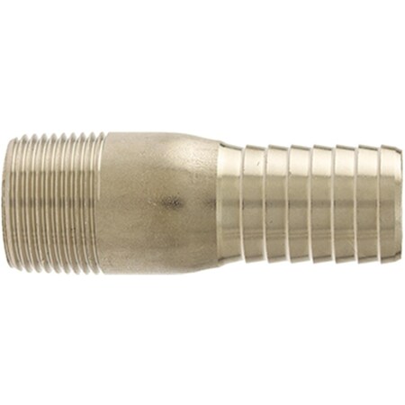 Boshart Industries 0.5 in. Stainless Steel Male Insert Adapter UMASS-05