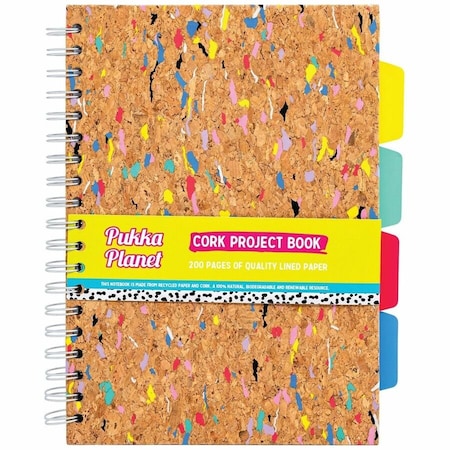 Pukka Pads Pukka Planet Cork B5 Project Book 9856-SPP