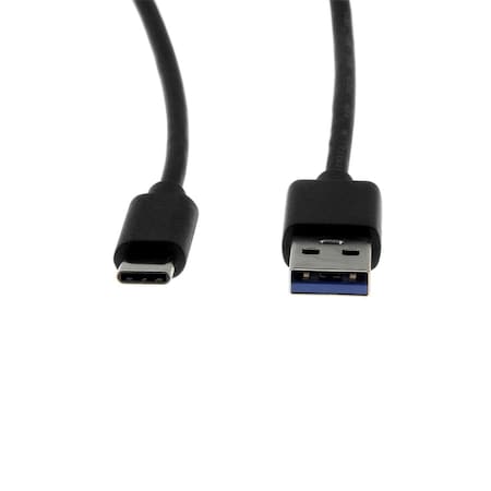 Evolve 3 ft. Premium USB-C to USB-A Cable, Black EV1568685