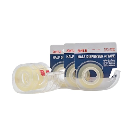 Wod Tape OST20C1 Office Clear Stationery Tape: 1/2 in. x 36 yds, 288PK WOD OST20C1-00500-288-36-CLE