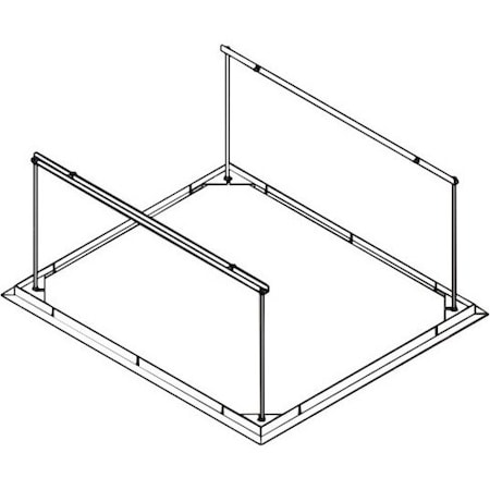 Draper Draper Ceiling Mount - White - 1 300294