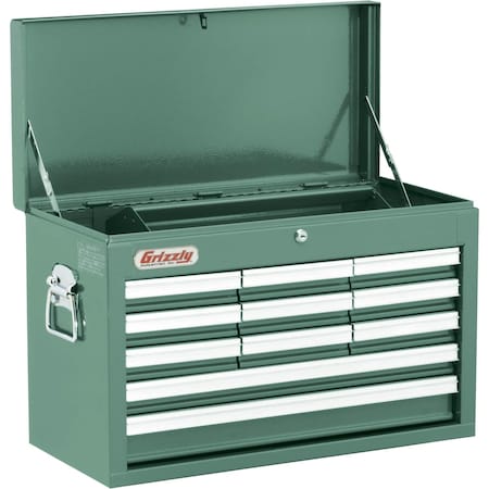 Grizzly 11-Drawer Tool Chest, 12" Deep H7733