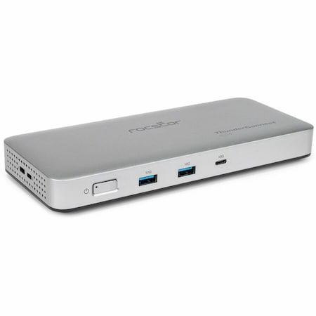 Rocstor PREMIUM RD14 USB4 40G PORTABLE DOCK - USB4 TO DUAL DISPLAYPORT 8K, USB4 40GBPS,  Y10P025-S1