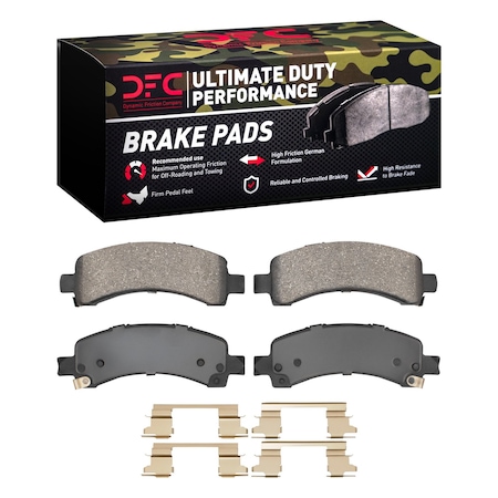 Dfc Ultimate Duty, Disc Brake Pad Set,  1400-0974-11