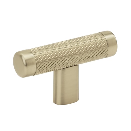Amerock Bronx 2-5/8 in 67 mm Length Golden Champagne Cabinet Knob BP36556BBZ