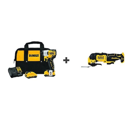 Stanley Impact Driver, Pistol Grip, 12VDC DCF801F2/DCS353B