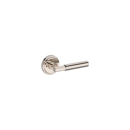 Baldwin Residential Door Levers Privacy Right Hand Lifetime Bright Nickel PVRIDSRR055