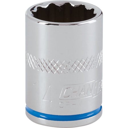 Channellock 3/8'' Drive 14 mm 12-Point Shallow Metric Socket 310212