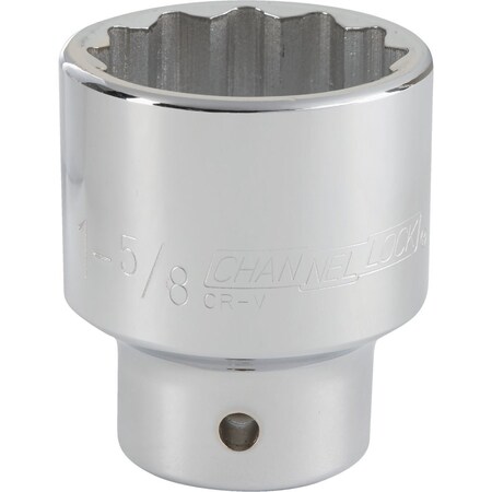 Channellock 3/4'' Drive 1-5/8'' 12-Point Shallow Standard Socket 309060