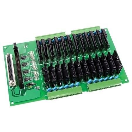 Omega 24 CH SSR RELAY BD W/FLT CBL OME-DB-24SSR