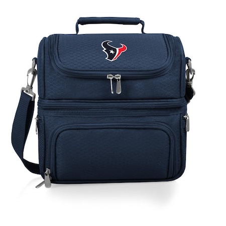 Picnic Time Family Of Brands NFL Houston Texans - Pranzo Lunch Bag Cooler with Utensils 512-80-138-134-2