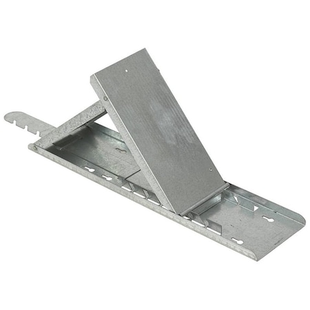 Qual-Craft Qualcraft 2525 Adjustable, Slater Style Roof Bracket, Steel, Galvanized, For Any Roof Pitch 2525