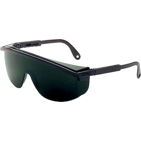 Uvex Astrospec 3000 Black Shade 5.0 Anti-Scratch/Hard Coat/Infra-Dura Lens S1112