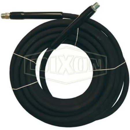 Dixon 3/8 in ID x 50 ft L Garden Hose, Rubber Tube AR503830SSP