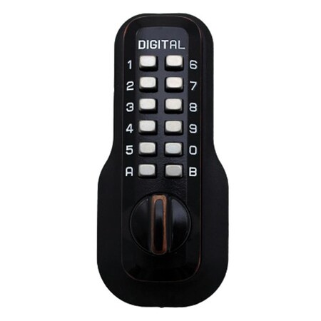 Lockey M-230-OB Mechanical Keyless Lock Janitor Function - Oil Rubbed Bronze M230-OIL