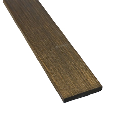 Timberchic Wood, Dark Gray, 48 in L, 1.25 in W, Stained 432