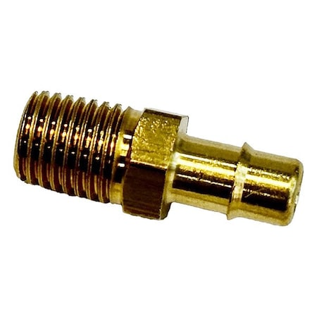 Mem-Co Straight, Brass, MNPT 1/16", Tube 3/16" 1/16B5