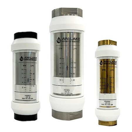 Aw Lake High Temperature Variable Area Flow Meter H5S7HK75RF