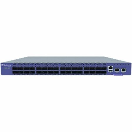Extreme Networks EXTREME 7720-32C WITH BACK TO FRONT AIR FLOW. SUPPORTS 32X40/100G AC WITH DUAL P 7720-32C-AC-R