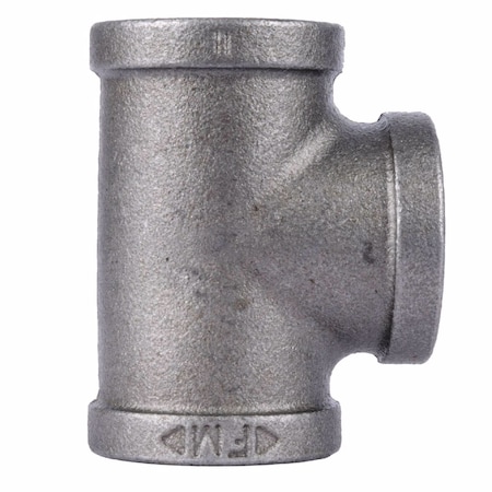 B & K STZ Industries 3/8 in. FIP each X 3/8 in. D FIP 3/8 in. D FIP Black Malleable Iron Tee 310T-38