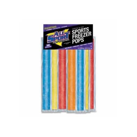 All Sport Freezer Pops, Regular, 3 oz, Tube, Assorted Flavors, 144PK 977-10121804