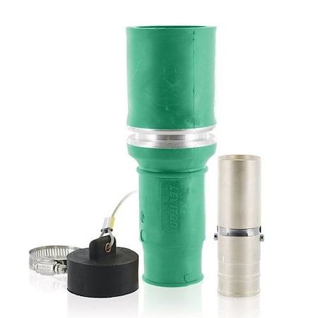 Leviton SinglePoleInline, 1,009A, Female, Green 49F64-G