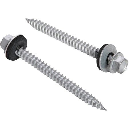 All-Source No. 9 x 1 In. Hex Washered Galvanized Framing Screw, 250PK 731159