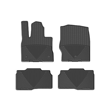 Weathertech Black, Front and Rear All Weather Floor Mats W526-W527