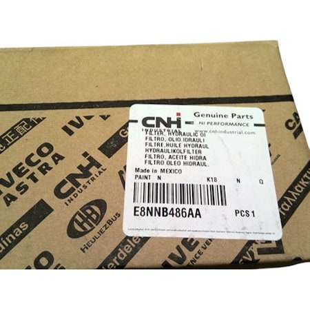 Cnh FILTER HYDRAULIC OI, CNH OEM E8NNB486AA E8NNB486AA