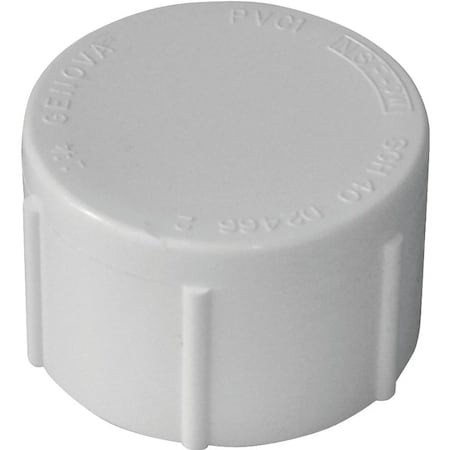 Ipex 3/4IN PVC SCH40 CAP FPT WHITE XIRTEC140 448007