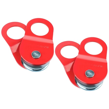 Mytee Products (2 Pack) Recovery Winch 10 Ton Snatch Block, 22,000 lbs Capacity, Off Roading..., 2PK R-Winch10Tx2